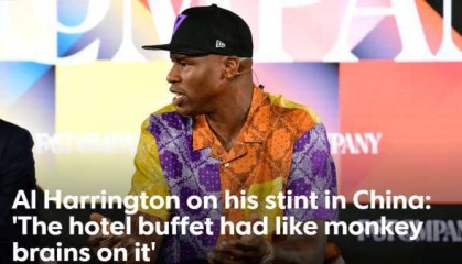 哈灵顿：马布里说服我去CBA 五星酒店居然有猴脑