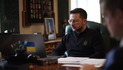 泽连斯基透露乌方23日将与英法美代表举行会谈