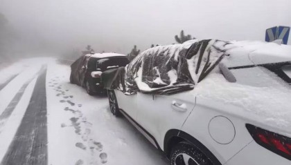 零下7℃！大到暴雪！刚刚确认：杭州又来一波猛的！周末出门千万注意.....