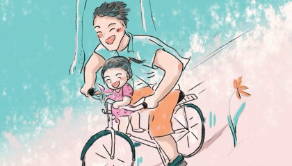 今日关键词，父爱____