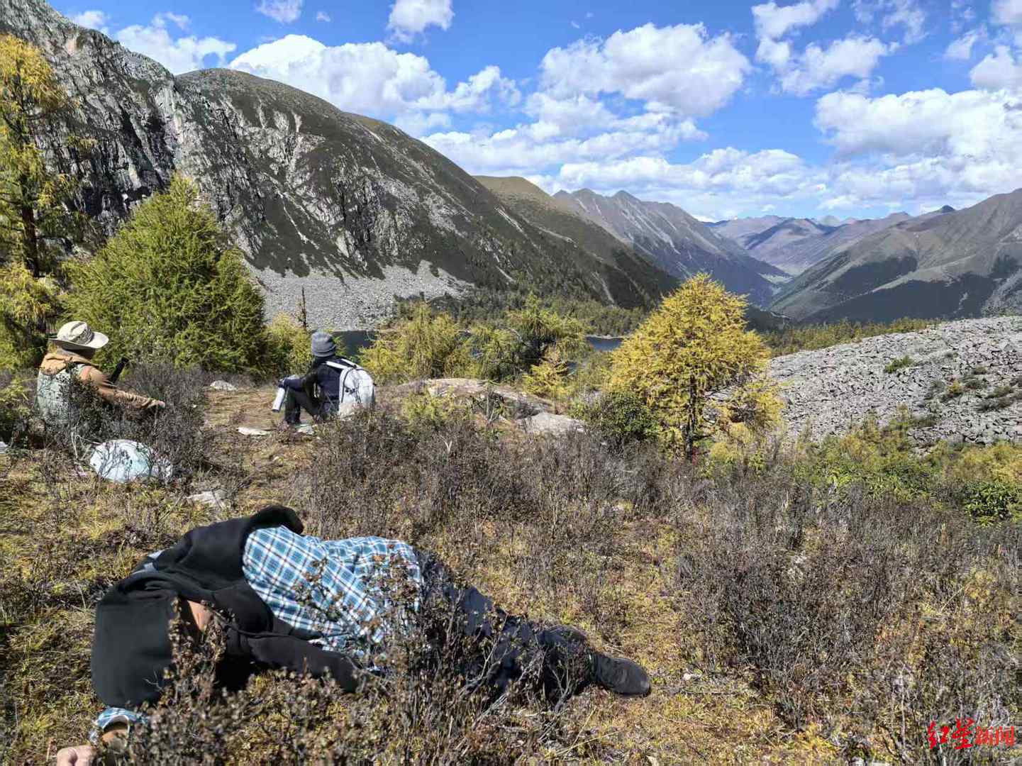 川西登山徒步乱象调查①丨重走党岭高反女孩徒步路线:山高路险!有团队未带食物,报警多是迷路